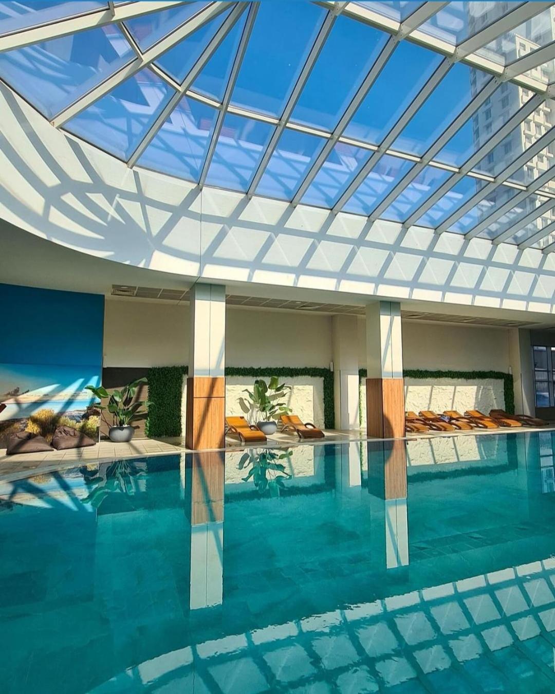 Cevahir Sky City Apartment With Spa, Pool & Fitness Included سكوبجي المظهر الخارجي الصورة